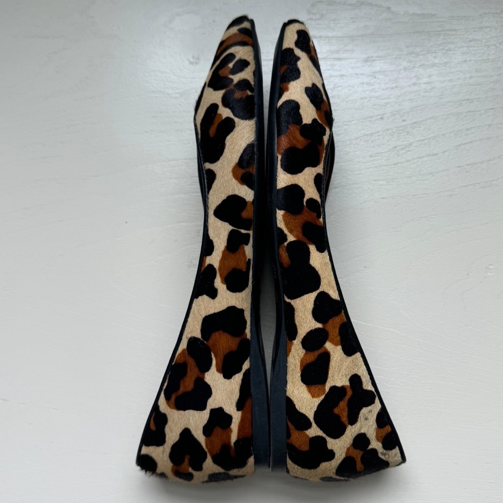 French Sole/NY Peppy Animal Print Calf Hair Flats - Picture 15 of 16